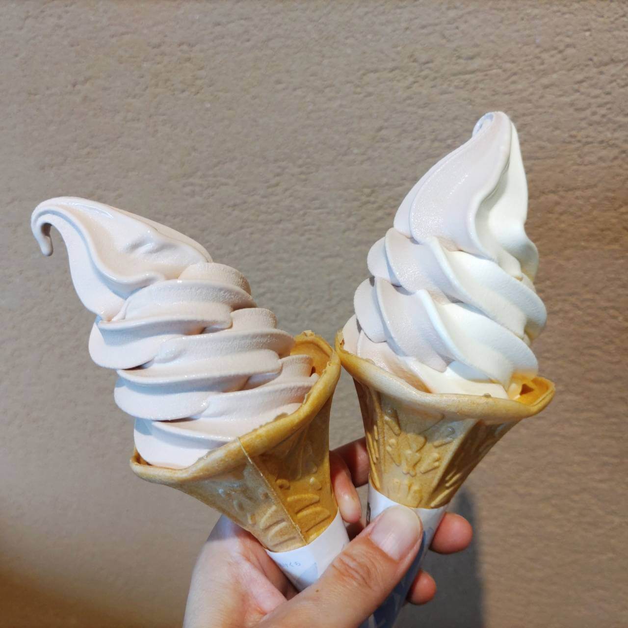 ソフトクリーム<br />
マロン<br />
マロン＆バニラ